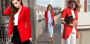 moda-outono-inverno-2014-tendencias-blazer-vermelho-camisa-branca