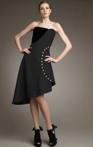alexander-mcqueen-strapless-asymmetric-black-cocktail-dress